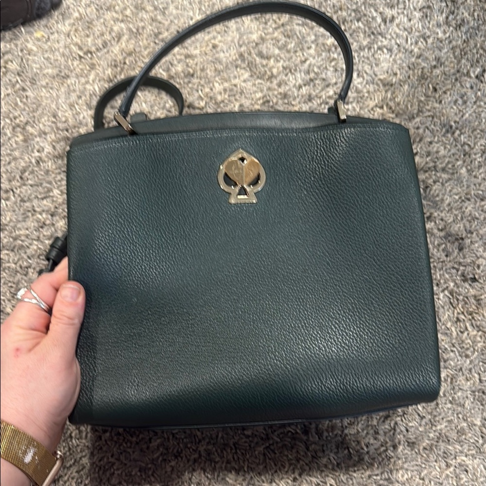 Kate Spade Green Leather Handbag